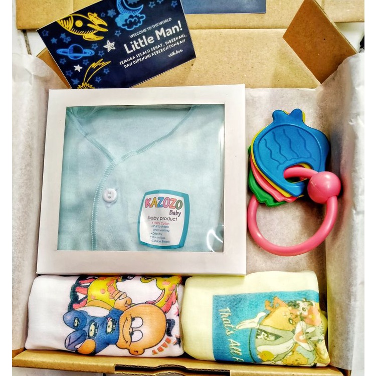 1 Set Kado Perlengkapan Bayi / Hampers Giftset Hadiah Tilik Bayi / Baby Gift Set