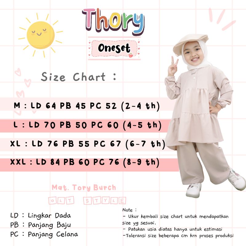 Ollet Oneset Thory / stelan anak thory