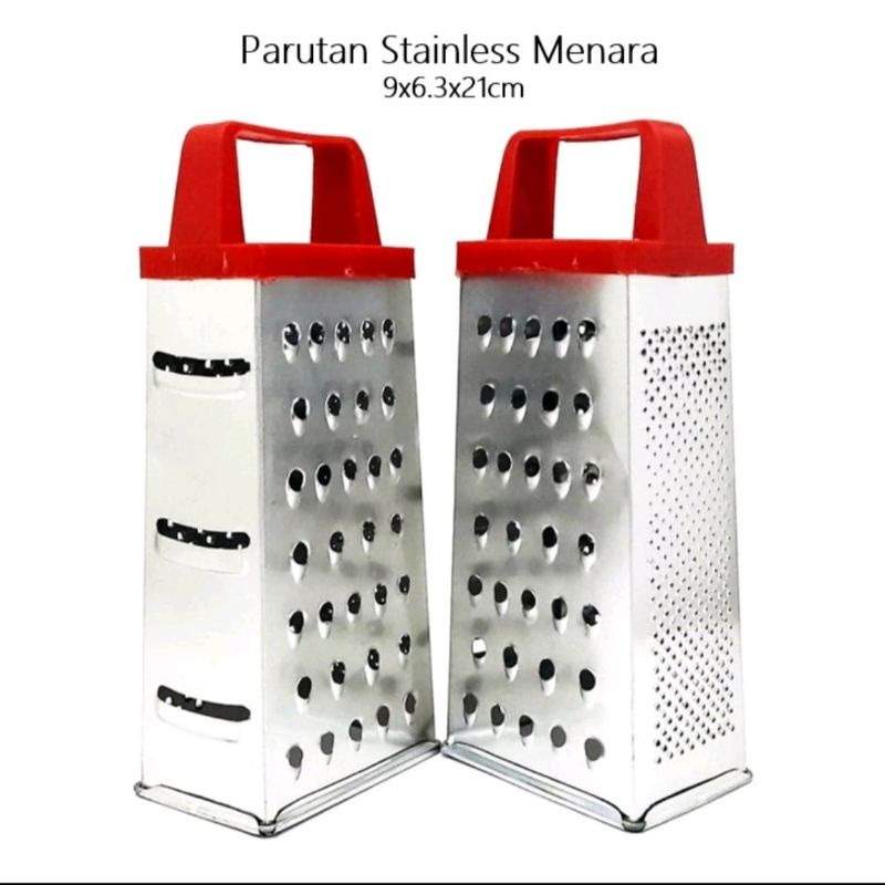 PARUTAN STAINLESS MENARA/PARUTAN SERBAGUNA/WORTEL/KEJU/DLL