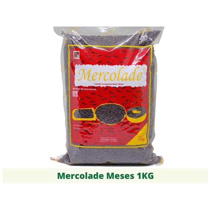 mesis Coklat / Coklat Meses / Meises Mercolade dark Kemasan 1KG