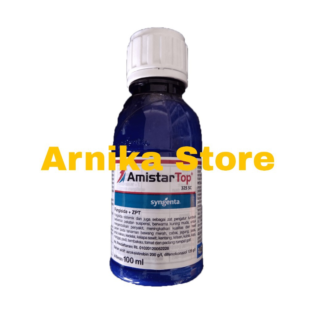 Amistartop 325 sc fungisida obat padi merah kekuningan 100 ml ASLI TERJAMIN