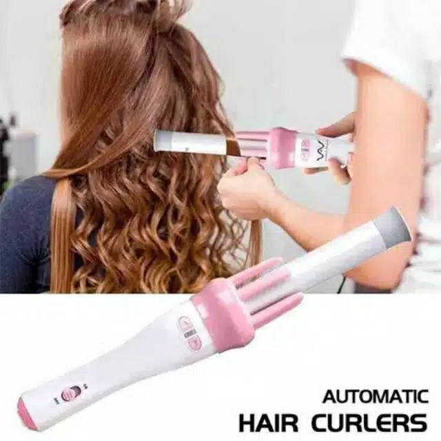 Jual Automatic Curler Vivid Original Alat Keriting Rambut Otomatis Sosis Curly Magic Curler Mm01 