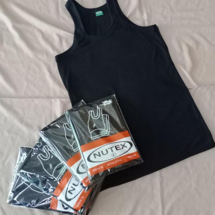 Grosiran Murah KAOS SINGLET PRIA HITAM, KAOS DALAM PRIA HITAM PREMIUM