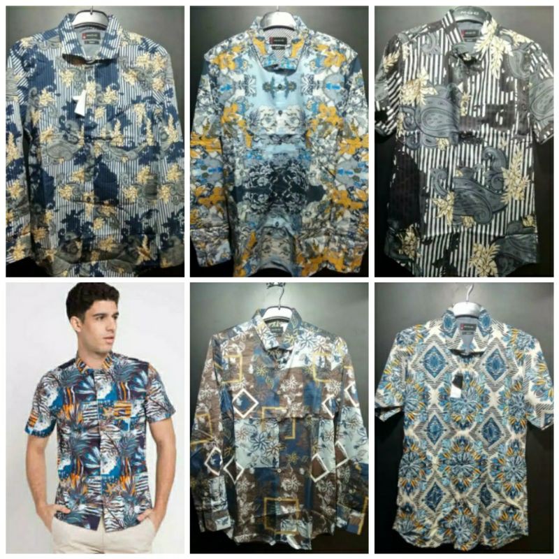 KEMEJA BATIK MOC SLIMFIT