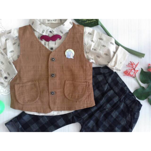 baju pesta anak cowok setelan baju anak cowok, baju pesta anak umur 12-36 bulan