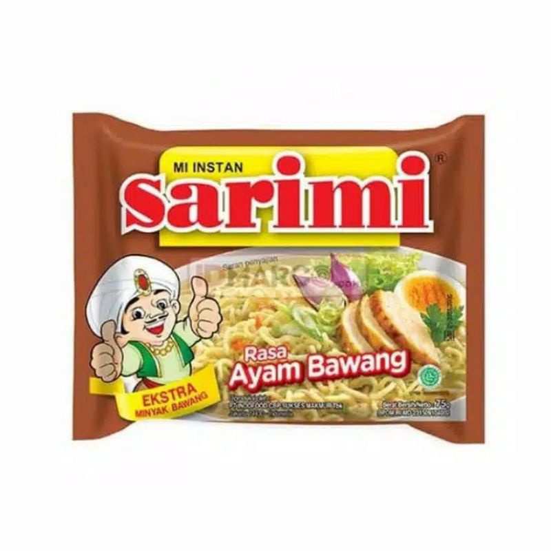 

sarimi kuah sarimi instan rasa ayam bawang 75g