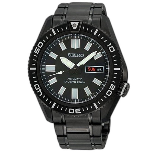 Seiko SKZ329 Divers Stargate Automatic Full Black