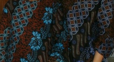 Maura Couple - Sania Ruffle Batik Couple