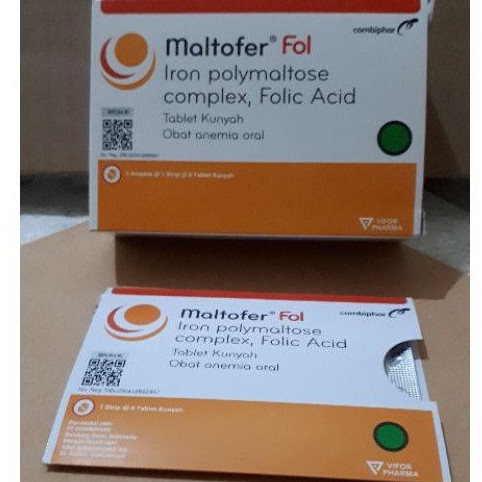 Maltofer Fol Vitamin Bumil Strip Box Shopee Indonesia