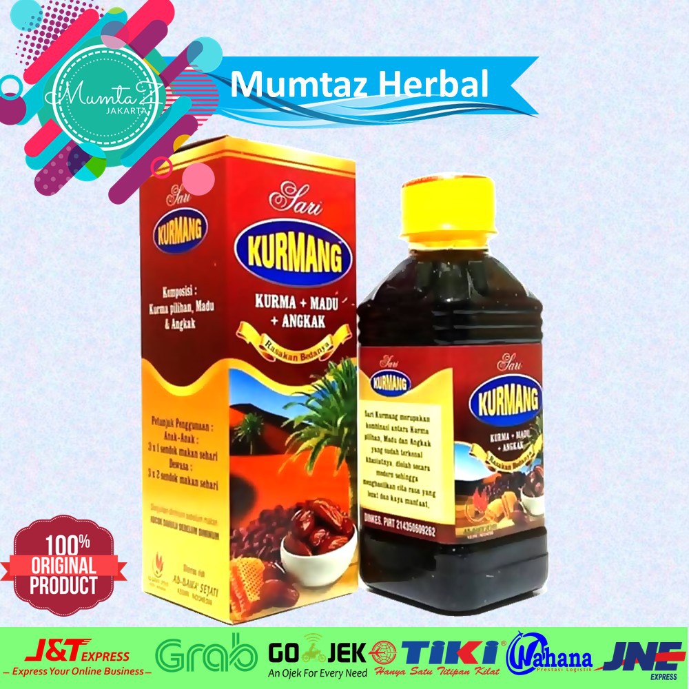 

Kurmang Addawa Sari Kurma Madu Angkak Imun Tubuh