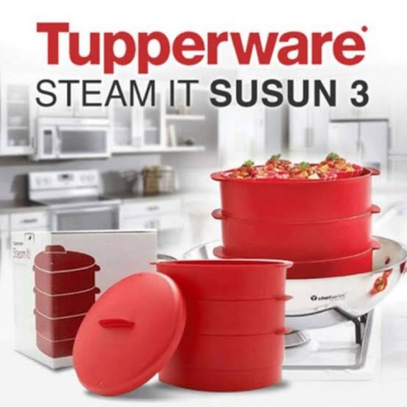 Tupperware Steam It 3 Layer
