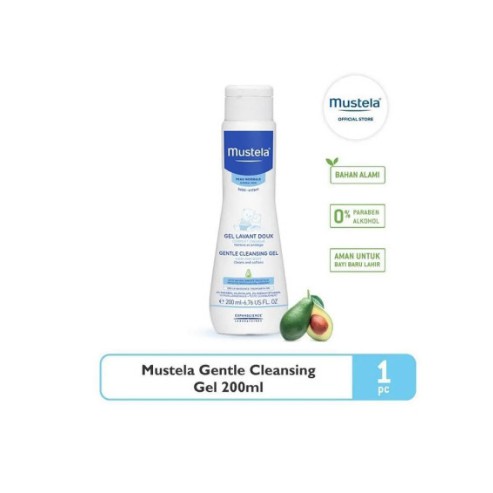 Mustela Bebe Gentle Cleansing Gel 200ml