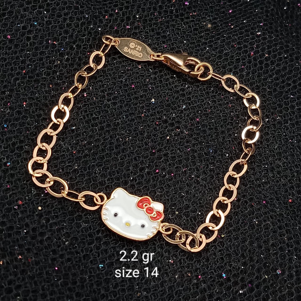 Gelang Emas 17K - Anak 2.2 gr Kadar 750 - 311