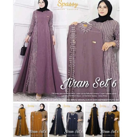 ↰ Shelly set #2 #3 #4 gamis kekinian | Jiran set | Vactory Jenny set| Prada set ↦