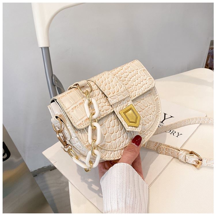 MV_Marvelouz MV701135 Tas SELEMPANG Model Saddle Bag Croco Wanita Elegant 1kg bisa 4 tas supplier tas import JTF1135