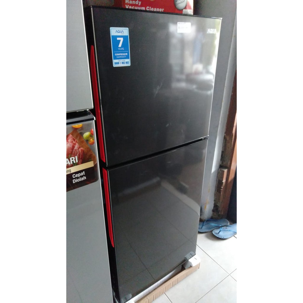 KULKAS 2 PINTU AQUA AQR-D 251 DS (KEDIRI-JOMBANG-MOJOKERTO ONLY)