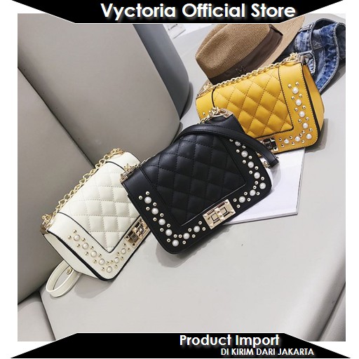 (COD) Vyctoria VOS1930 Tas Selempang Wanita Fashion Import Promo Terbaru B1930 BQ1930 LT1368 1930 1368