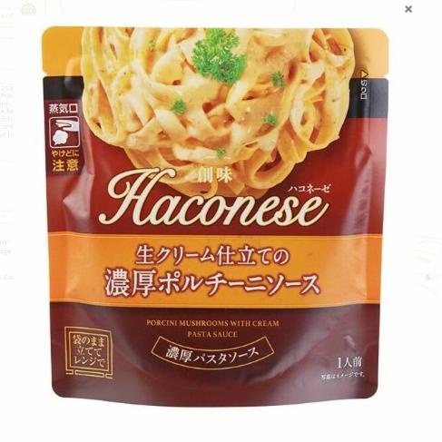 

*****] Somi Shokuhin Haconese porcini Mushrooms ith cream pasta sauce 130 gr