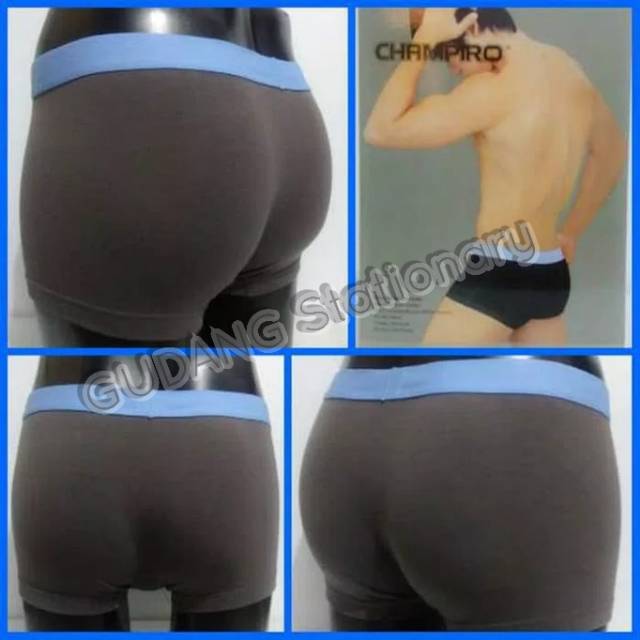 CHAMPIRO Boxer Trunks Pria [ isi 3 pcs ]