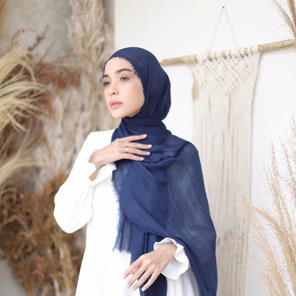 jilbab pashmina rawis / pasmina kusut ORI KARTIKA