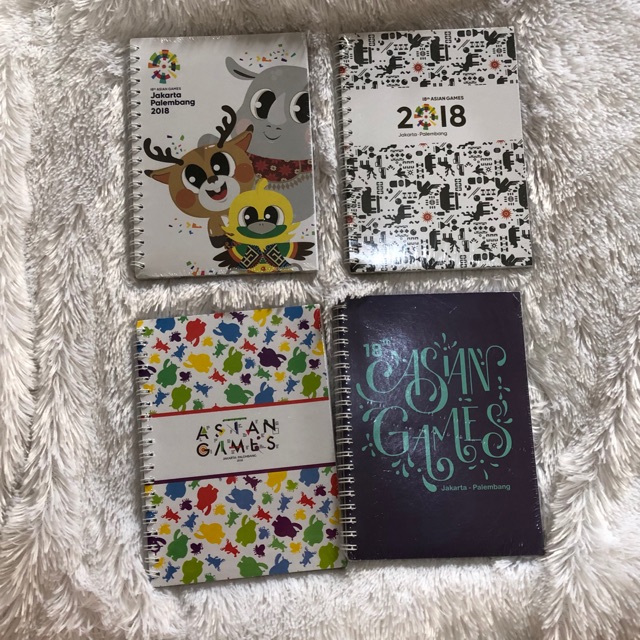 Buku tulis Asian Games