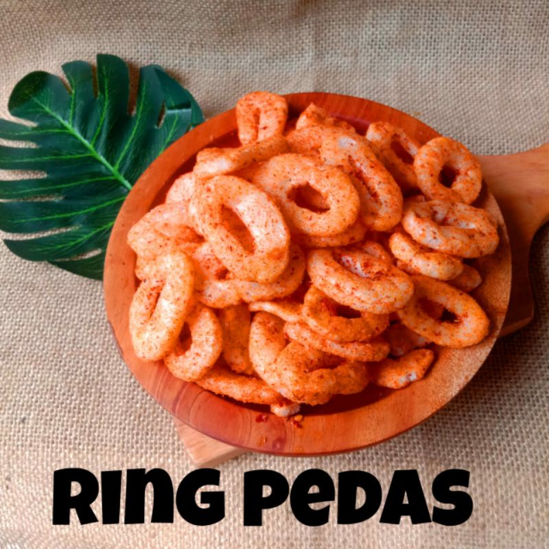 

Snack Kiloan Termurah!!! Ring Pedas 200 gr FREE BUBBLE WRAP