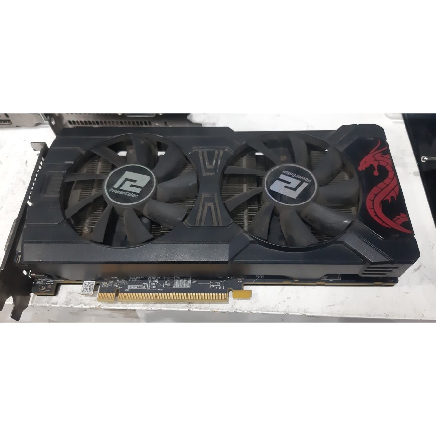 VGA Power Color RX 570 4GB GDDR5 Red Dragon - Vga RX570 4GB DDR5 SECOND