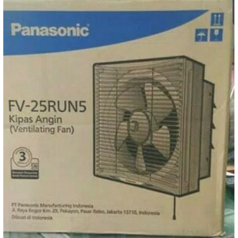 EXHAUST FAN PANASONIC FV-25RUN5 (10&quot;)