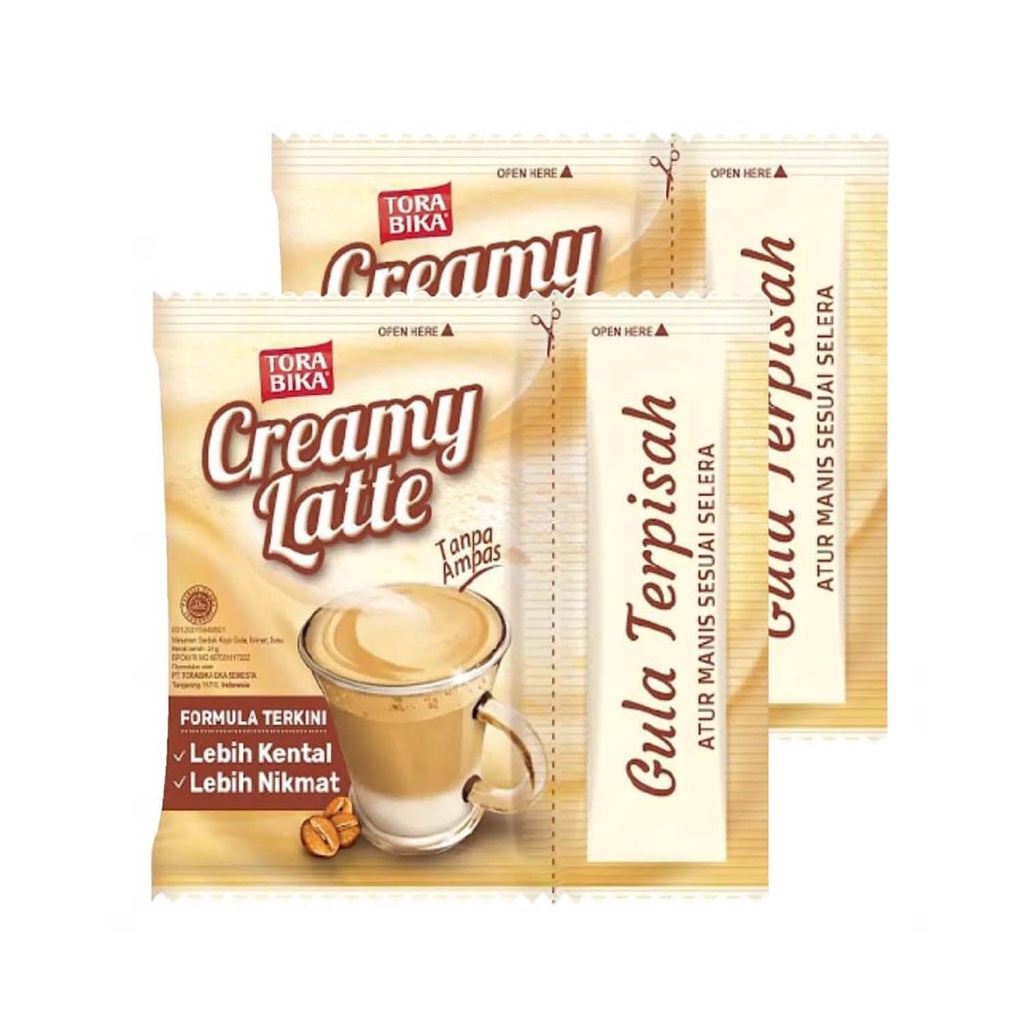 

TORABIKA CREAMY LATTE 25gr