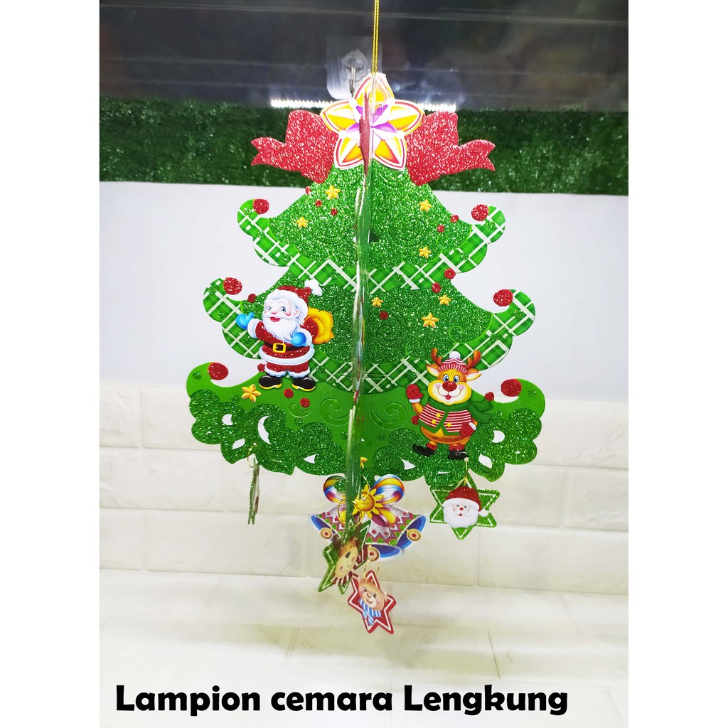 Lampion Natal - Aksesoris Dekorasi Hiasan Natal