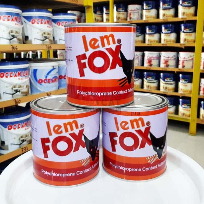 

Lem Fox Kuning 600 Gram