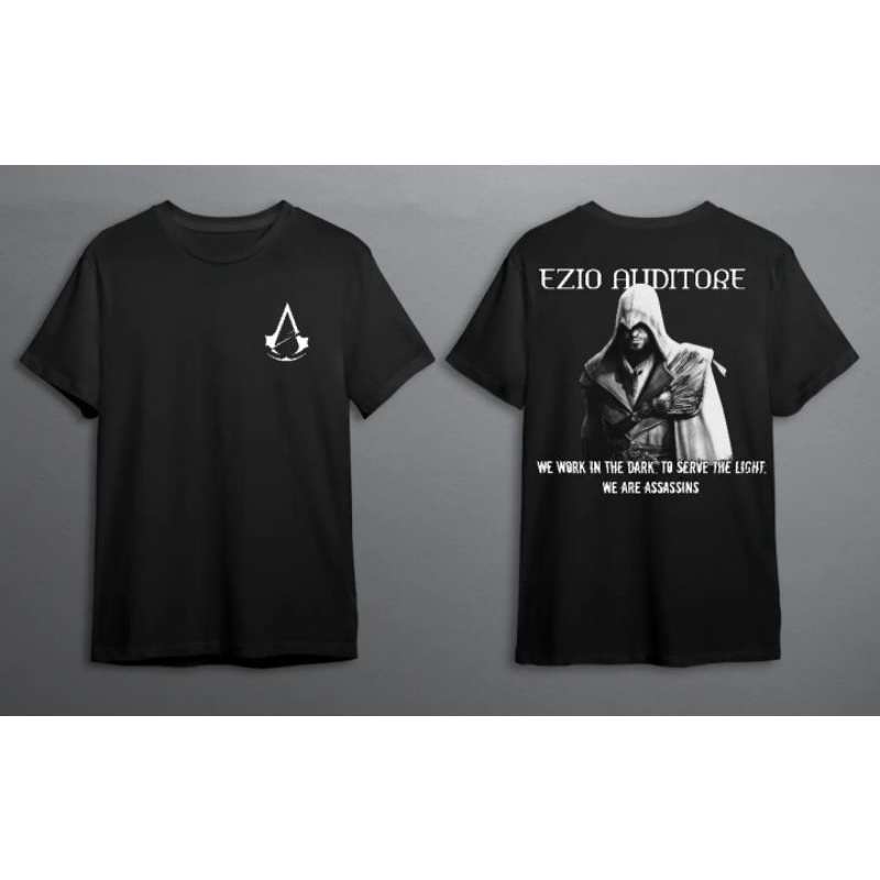 "Ezio Auditore" Kaos Cotton Combed 30s