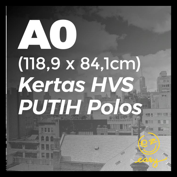

Kertas Hvs A0 Polos \ 5 Lembar Komplit