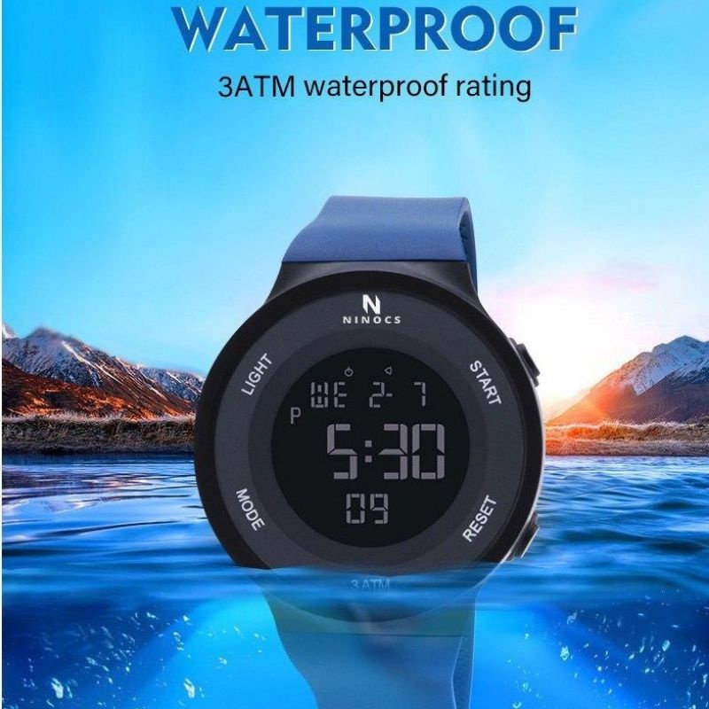 Jam tangan ninocs sport anti air Original, dijamin