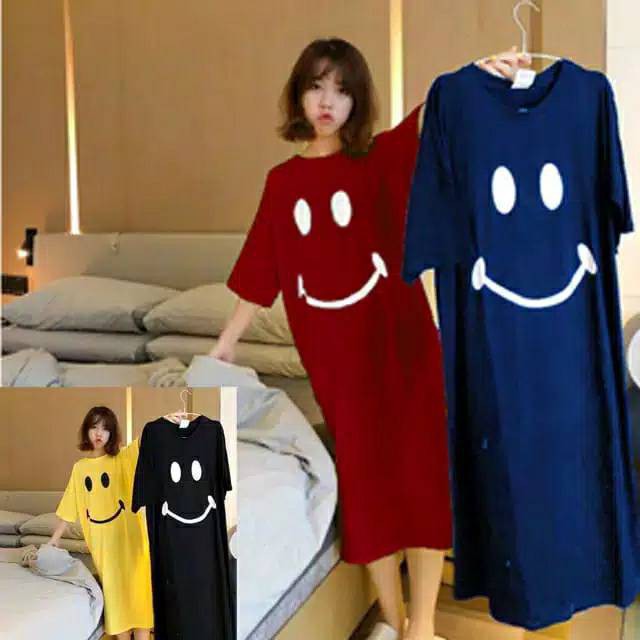 MakeGrosir - DRESS JUMBO SMILE CERIA