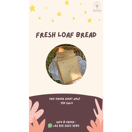 

Loaf Bread/Roti Tawar