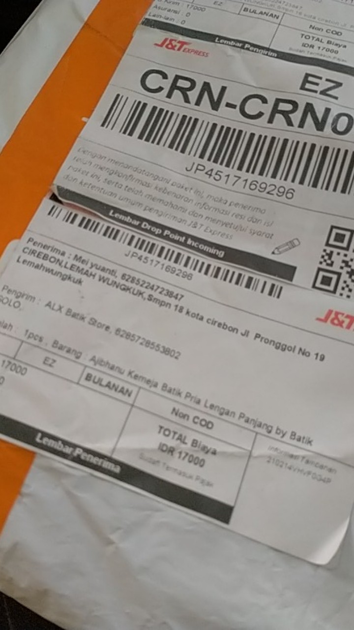 Ajibhanu Kemeja Batik Pria Lengan Panjang By Batik Anjani