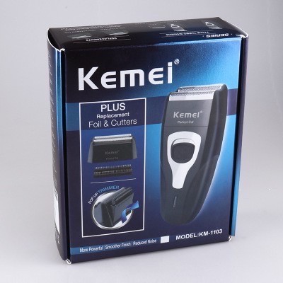 Alat Cukur KEMEI KM-1103 Cukur Bulu Rambut Jenggot Kumis shaver km1103