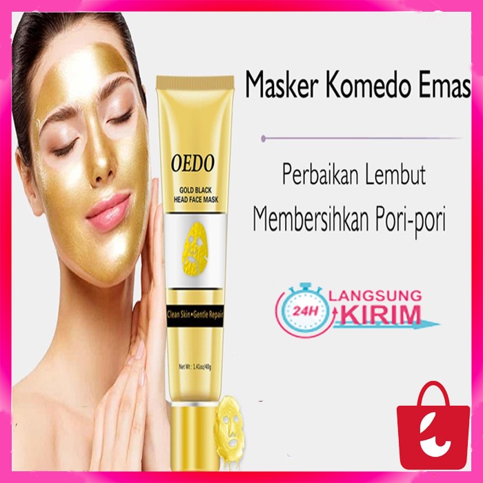 [100 % Asli] OEDO Gold Remove Blackhead Masker Wajah Komedo Pembersih Komedo Hidung Wajah