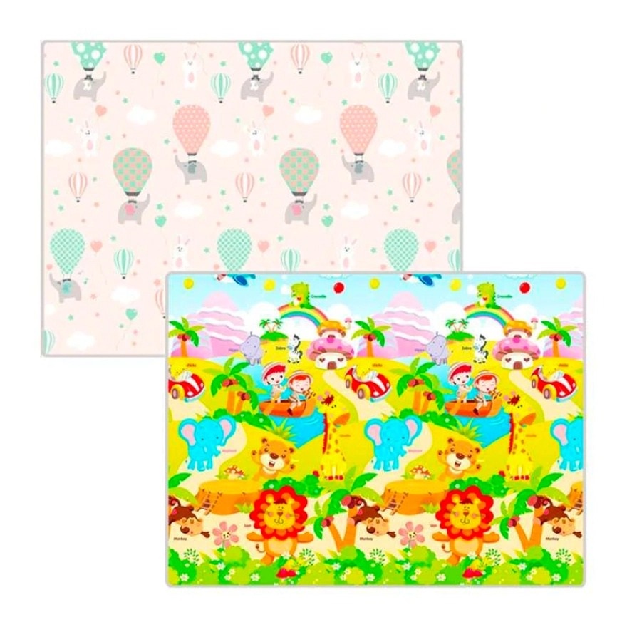 Yofi Folding Playmat Folding Mat XPE 200x160x1 cm Karpet Lipat Bermain Lantai Bayi Anak Tebal 1,5cm