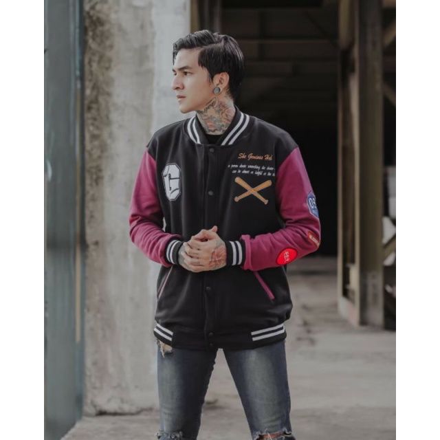 JAKET BASEBALL VARSITY | JAKET BASEBALL ORIGINAL GENIOUS | VARSITY JACKET