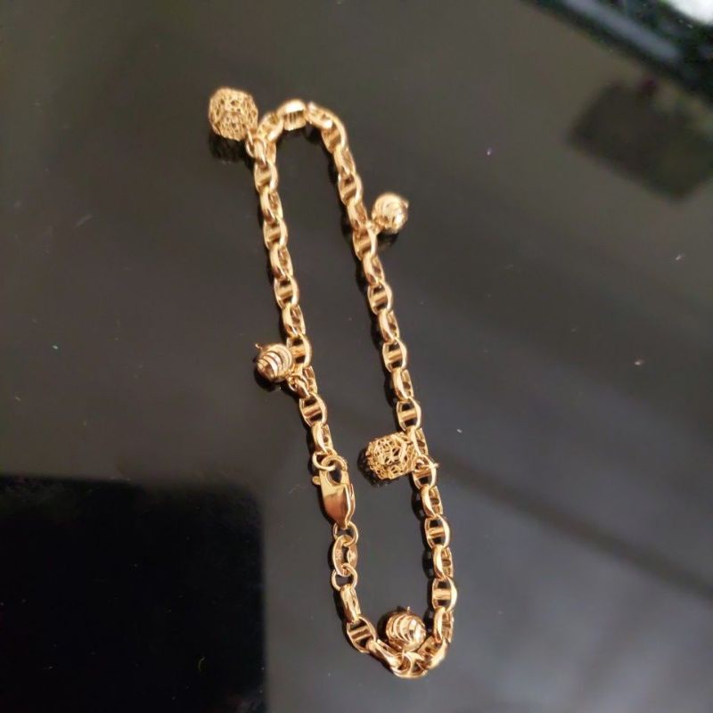 Gelang tangan variasi bola Yt kadar 8K 375