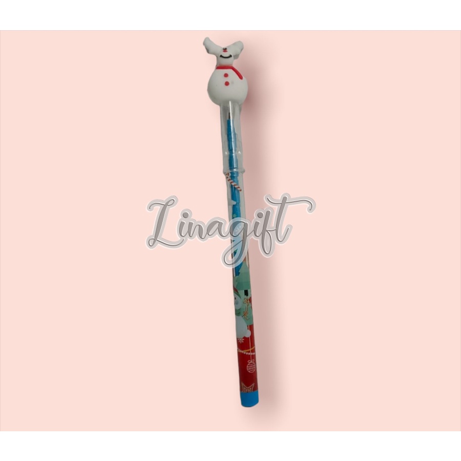 PENSIL LANTU - BENSIA / SUSUN / PULPEN / POHON NATAL / XMAS / CHRISTMAS / SANTA CLAUS