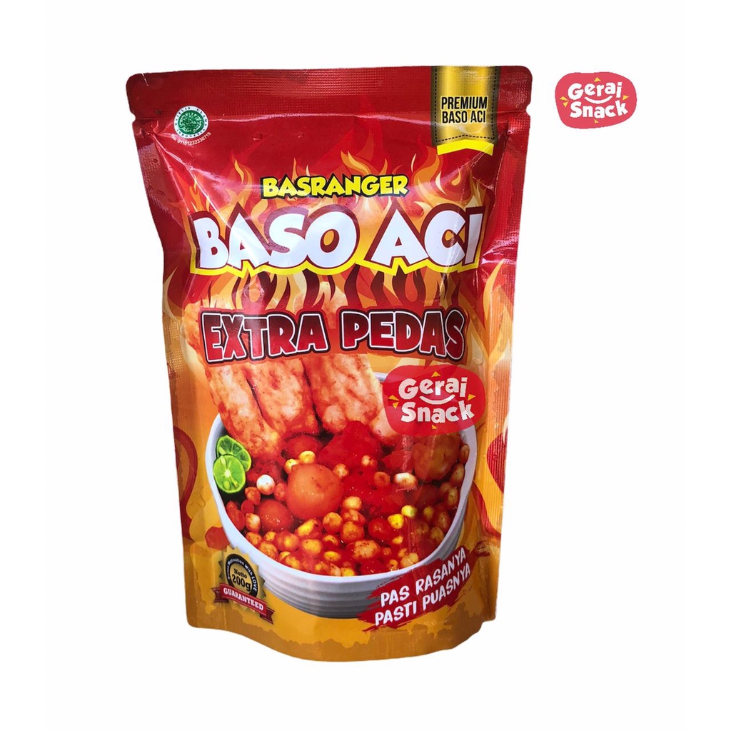 Baso Aci Basranger Extra Pedas Jeruk Limau Best Seller (200 g)