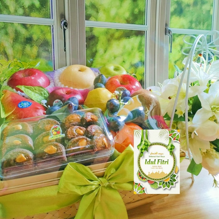 

Healthy EID Hampers|Hampers Idul Fitri| Parcel Buah Lebaran