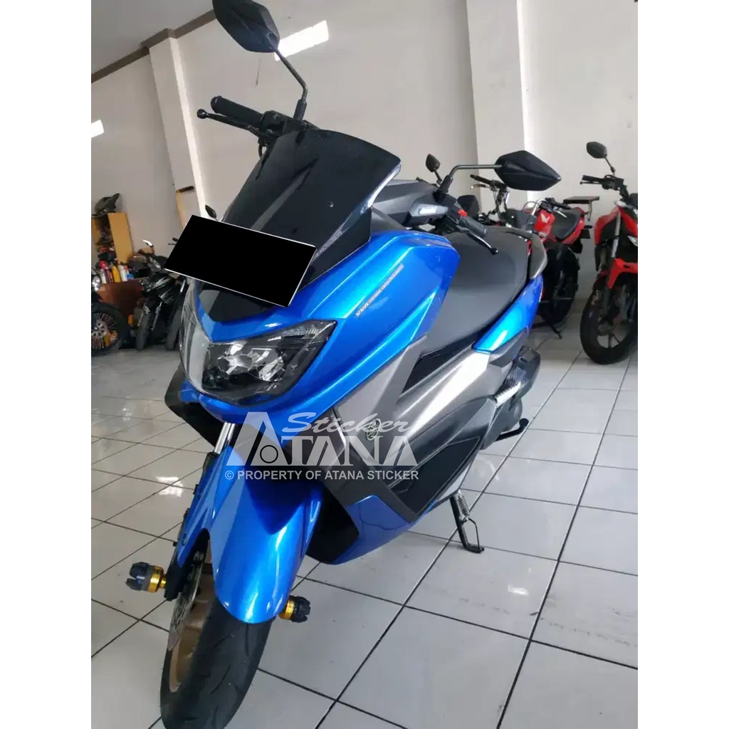 Skotlet Biru Metalik Glossy Profix Scotlet Candy Stiker Blue Paint Sticker Meteran Decal Roll Scotlite Body Sepeda Motor Matic Scotlight Cat Mutiara Mobil Nyala Dekorasi Kaca Background Aquarium PCX NMAX Aerox RX King CBR Vario Beat Vespa Megapro Ninja