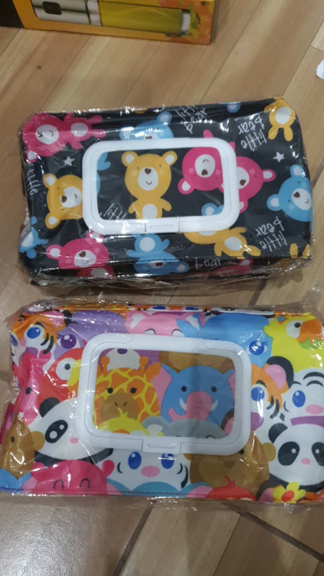 Tempat Tissue Basah Dan Kering 2in1 3in1 4in1 Panda Pink