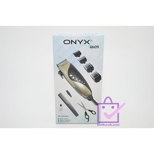 Alat Cukur Rambut Onyx 4609 / Cukuran Hair Clipper