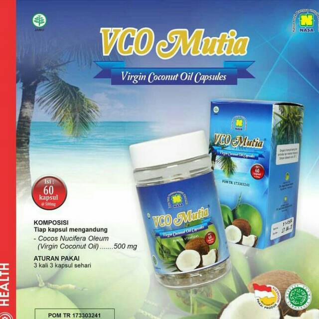 

VCO mutia / Virgin coconut oil capsul