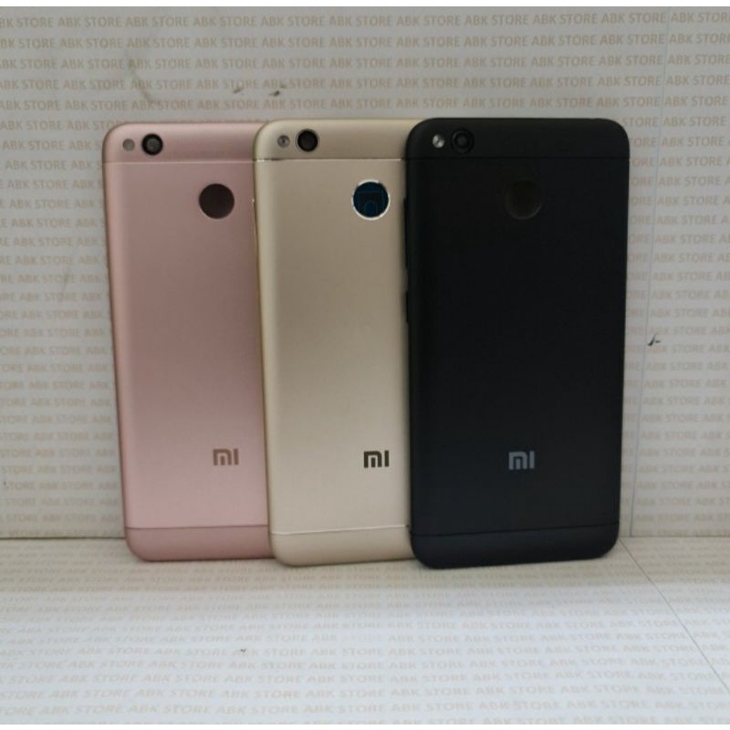 BACKDOOR BACK COVER KESING CASING HOUSING XIAOMI REDMI 4X TUTUP BELAKANG ORIGINAL